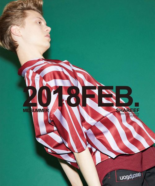 SHAREEF（シャリーフ）の「STRIPE S/S BIG SHIRTS（シャツ/ブラウス