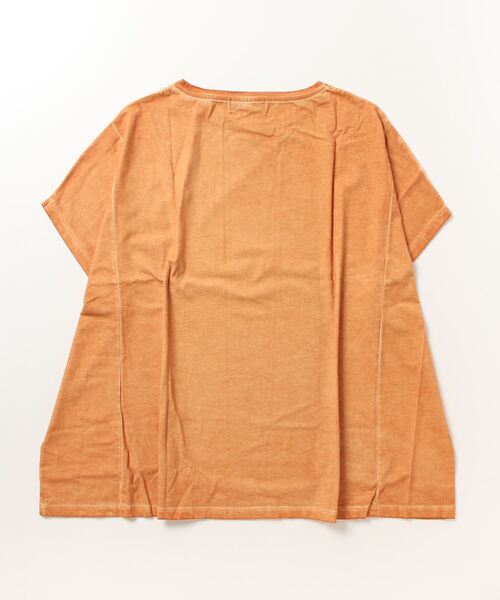 ALDIES(アールディーズ)の「Dyeing Wide T / ダイイングワイドT(Tシャツ/カットソー・メンズ・ブラック/ベージュ/イエロー/ピンク・FREE)」の6枚目の写真