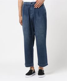 NANO universe | ：１ＴＵＣＫ　ＷＩＤＥ　ＴＲＳ　ＤＥＮＩＭ(デニムパンツ)
