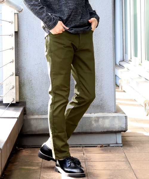 Confirm（コンファーム）の「Confirm / コンファーム スリムスキニーパンツ（その他パンツ・メンズ・ホワイト/ブラック/ベージュ/ネイビー/ワイン/カーキ/ブラウン・S/M/L）」の5枚目の写真