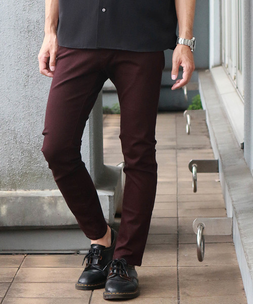 Confirm（コンファーム）の「Confirm / コンファーム スリムスキニーパンツ（その他パンツ・メンズ・ホワイト/ブラック/ベージュ/ネイビー/ワイン/カーキ/ブラウン・S/M/L）」の7枚目の写真