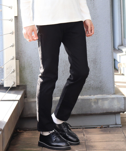 Confirm（コンファーム）の「Confirm / コンファーム スリムスキニーパンツ（その他パンツ・メンズ・ホワイト/ブラック/ベージュ/ネイビー/ワイン/カーキ/ブラウン・S/M/L）」の3枚目の写真