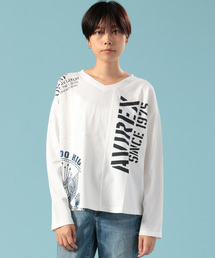 AVIREX | 【直営店限定】AVIREX/ アヴィレックス/ L/S 切り替えﾄﾞﾙﾏﾝT-SHIRT(Tシャツ/カットソー)