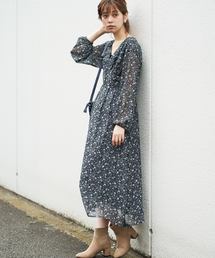 natural couture | 花柄レディロングワンピース(ワンピース)