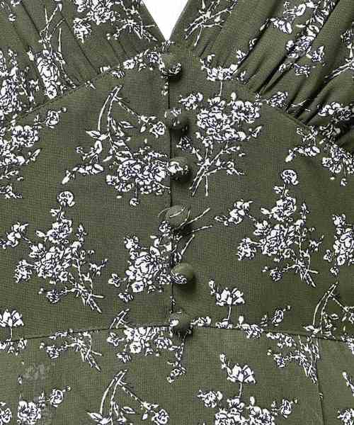 natural couture（ナチュラルクチュール）の「花柄レディロングワンピース（ワンピース・レディース・ブラック/ネイビー/グリーン・FREE）」の21枚目の写真