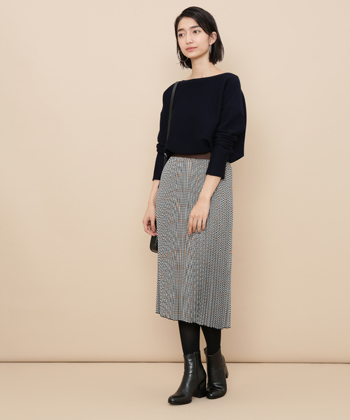 ADAM ET ROPE ボートネック リブ ニット 白黒セット 未使用 ADAM ET ROPE'（アダムエロペ） tシャツ 「G.F.G.S. for ADAM ET ROPE
