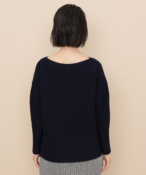 ADAM ET ROPE ボートネック リブ ニット 白黒セット 未使用 ADAM ET ROPE'（アダムエロペ） tシャツ 「G.F.G.S. for ADAM ET ROPE