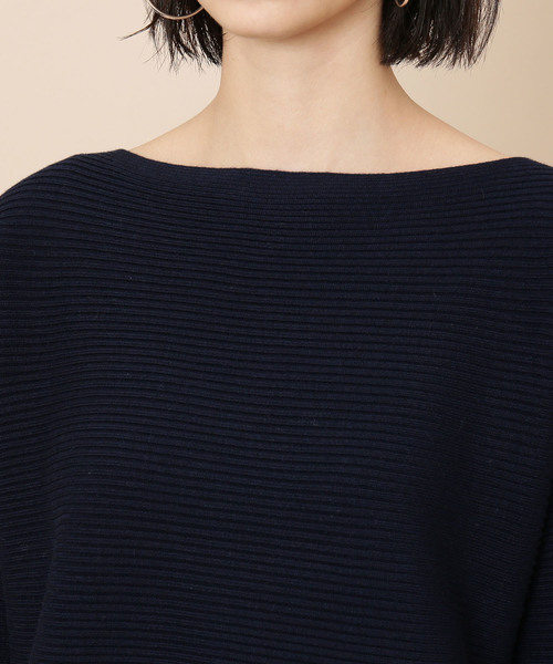 ADAM ET ROPE ボートネック リブ ニット 白黒セット 未使用 ADAM ET ROPE'（アダムエロペ） tシャツ 「G.F.G.S. for ADAM ET ROPE