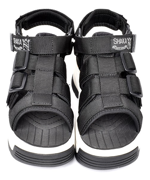 SHAKA(シャカ)の「NEO RALLY CHUNKY(サンダル・レディース・アイボリー/ブラック/グレー/ブラック×ブラック/ライトベージュ/ネイビー・5/6/7/4)」の16枚目の写真