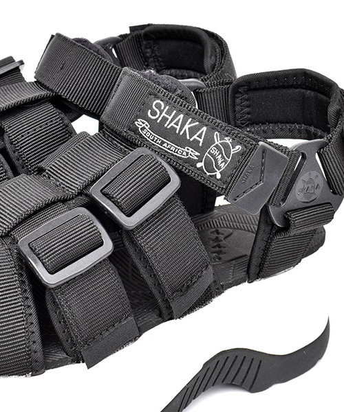 SHAKA(シャカ)の「NEO RALLY CHUNKY(サンダル・レディース・アイボリー/ブラック/グレー/ブラック×ブラック/ライトベージュ/ネイビー・5/6/7/4)」の8枚目の写真