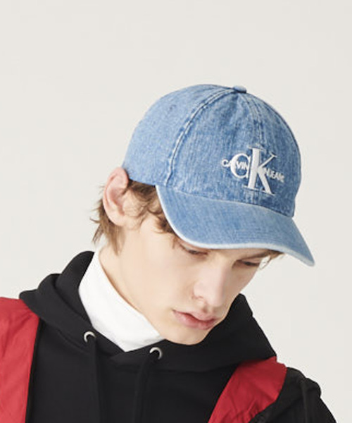 Calvin Klein Jeans Accessory（カルバン・クラインジーンズアクセサリー）の「モノグラム デニム キャップ（キャップ・レディース・ブルー・FREE）」の5枚目の写真