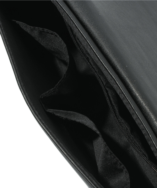 one after another NICE CLAUP(ワンアフターアナザーナイスクラップ)の「【ナイスクラップ】キルティング合皮ショルダー(ショルダーバッグ・レディース・ピンク/オフホワイト/ブラック・FREE)」の8枚目の写真