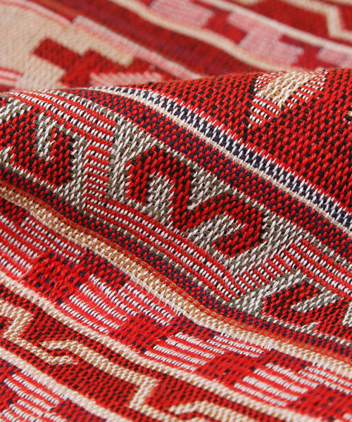 coen（コーエン）の「【Market】ジャガードクラッチ（クラッチバッグ・レディース・ネイビー/レッド・FREE）」の4枚目の写真