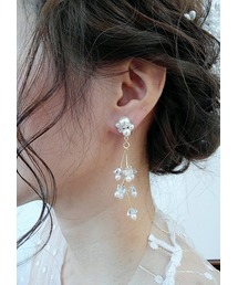 Cupid Heart | 【Cupid Heart】結婚式アクセ 小枝イヤリング(イヤリング)