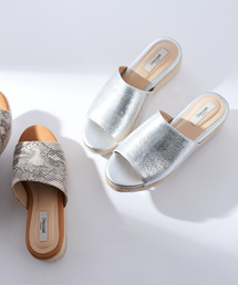 DISCOAT | ジュートサンダル/パイソン柄(サンダル)