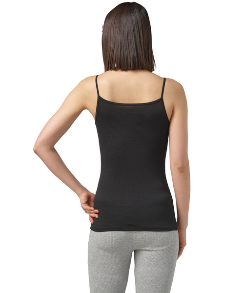 ZOZO（ゾゾ）の「ZOZOAIR COTTON キャミソール[WOMEN]（その他アンダーウェア/インナー・レディース・ブラック/ホワイト・マルチサイズ）」の8枚目の写真