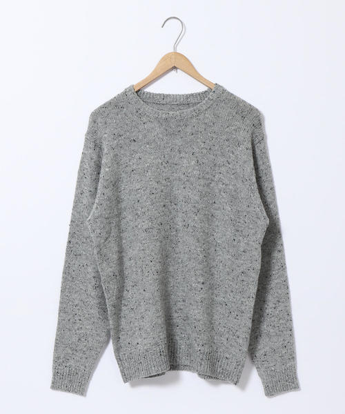 coen（コーエン）の「アクリルネップクルーネックニット（ニット/セーター・メンズ・グレー/ベージュ・LARGE/SMALL/X-LARGE/MEDIUM）」の15枚目の写真