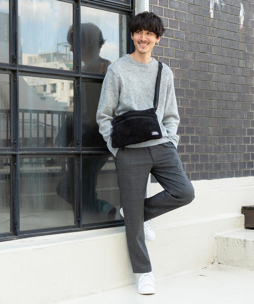 coen（コーエン）の「アクリルネップクルーネックニット（ニット/セーター・メンズ・グレー/ベージュ・LARGE/SMALL/X-LARGE/MEDIUM）」の19枚目の写真