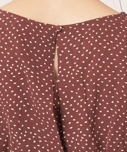 natural couture（ナチュラルクチュール）の「フレア袖太ベルトワンピース（ワンピース・レディース・ブラック/ブラウン/ベージュ/グリーン/パープル/その他1/その他2/その他3・FREE）」の20枚目の写真