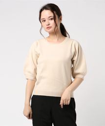 flower | ミルキーパフニット(ニット/セーター)