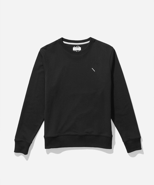 Saturdays NYC（サタデーズ ニューヨークシティ ）の「Bowery Slash Embroidered Crew（スウェット・メンズ・ブラック/グレー・X-LARGE/X-SMALL/S/M/L）」の6枚目の写真