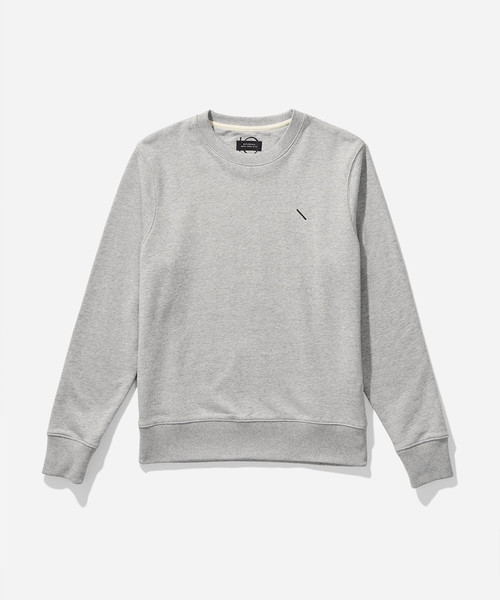 Saturdays NYC（サタデーズ ニューヨークシティ ）の「Bowery Slash Embroidered Crew（スウェット・メンズ・ブラック/グレー・X-LARGE/X-SMALL/S/M/L）」の3枚目の写真