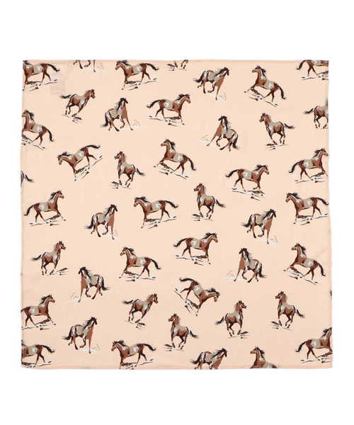 NARACAMICIE（ナラカミーチェ）の「ホースプリントスカーフ（ストール/ショール・レディース・ホワイト/ピンク・FREE）」の6枚目の写真