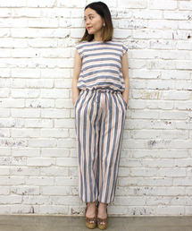 mystic | ストライプノースリサロペット(サロペット/オーバーオール)