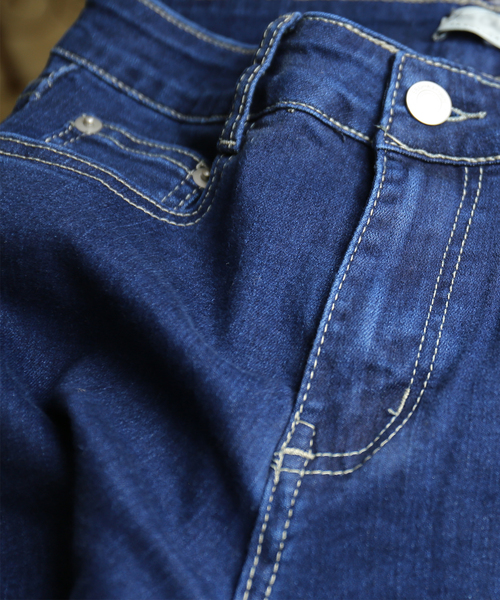n'ee-ne（ネーネ）の「スキニーパンツ（デニムパンツ・レディース・ブルー/ダークブルー・SS/S/M）」の8枚目の写真