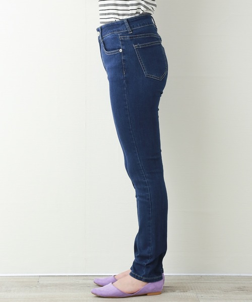 n'ee-ne（ネーネ）の「スキニーパンツ（デニムパンツ・レディース・ブルー/ダークブルー・SS/S/M）」の16枚目の写真