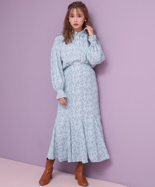 one after another NICE CLAUP（ワンアフターアナザーナイスクラップ）の「開襟アソートブラウス（シャツ/ブラウス・レディース・アイボリー/ブルー系その他/レオパード/チェック・FREE）」の21枚目の写真