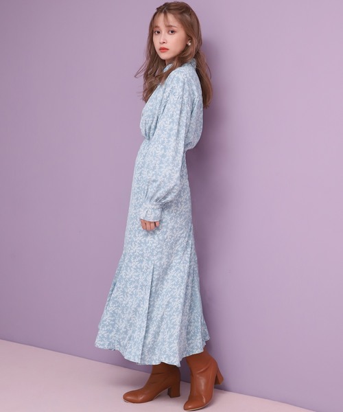 one after another NICE CLAUP（ワンアフターアナザーナイスクラップ）の「開襟アソートブラウス（シャツ/ブラウス・レディース・アイボリー/ブルー系その他/レオパード/チェック・FREE）」の10枚目の写真