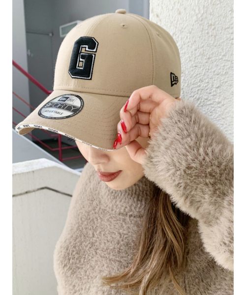 GYDA（ジェイダ）の「GYDA×NEWERA GYDIES キャップ（キャップ・レディース・ブラック/ベージュ・FREE）」の10枚目の写真