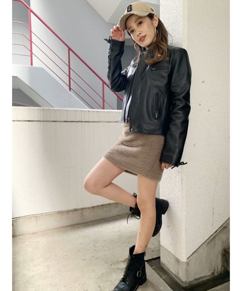 GYDA（ジェイダ）の「GYDA×NEWERA GYDIES キャップ（キャップ・レディース・ブラック/ベージュ・FREE）」の3枚目の写真