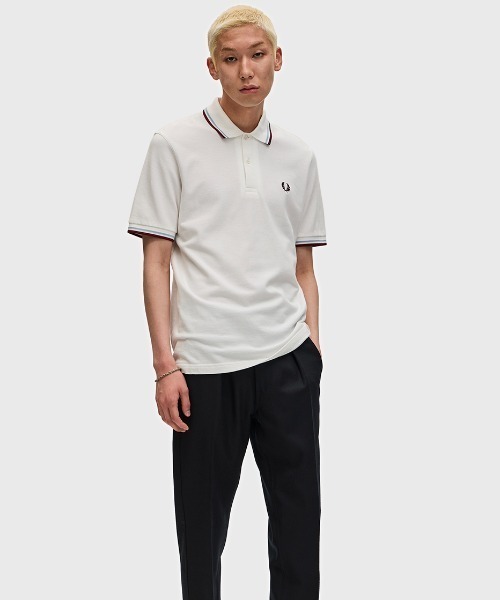 フレッドペリーイングランド製M12ポロシャツ　シャンパンゴールド　サイズ40 FRED PERRY フレッドペリー ポロシャツ M12 英国製 ティップ