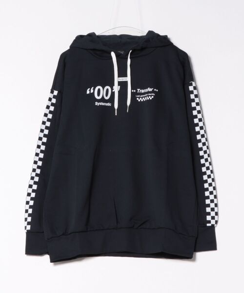 STYLEBLOCK（スタイルブロック）の「裏毛ビッグシルエットプリントスウェットパーカー（パーカー・メンズ・ホワイト/ブラック/ベージュ/ネイビー/ピンク/ホワイト系その他2/ホワイト系その他3/ブラック系その他3/ブラック系その他2/ブルー系その他/ブラック系その他/ホワイト系その他・M/L）」の11枚目の写真