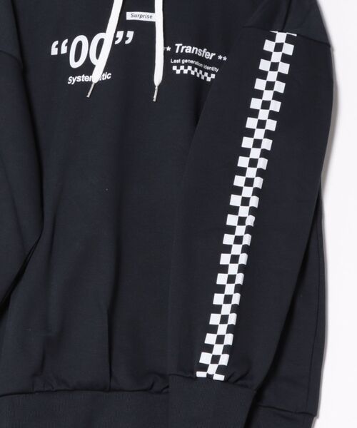 STYLEBLOCK（スタイルブロック）の「裏毛ビッグシルエットプリントスウェットパーカー（パーカー・メンズ・ホワイト/ブラック/ベージュ/ネイビー/ピンク/ホワイト系その他2/ホワイト系その他3/ブラック系その他3/ブラック系その他2/ブルー系その他/ブラック系その他/ホワイト系その他・M/L）」の17枚目の写真