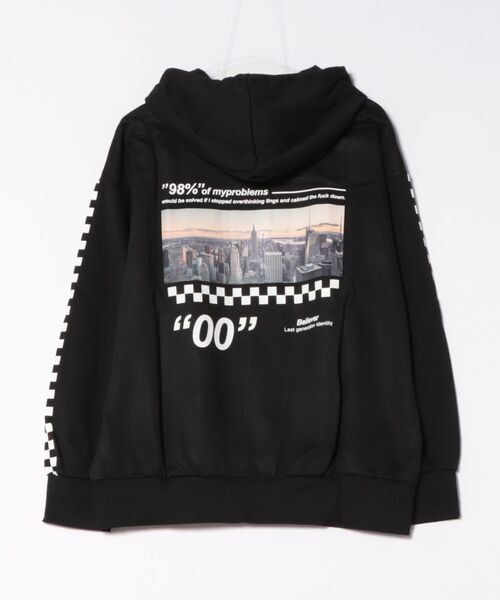 STYLEBLOCK（スタイルブロック）の「裏毛ビッグシルエットプリントスウェットパーカー（パーカー・メンズ・ホワイト/ブラック/ベージュ/ネイビー/ピンク/ホワイト系その他2/ホワイト系その他3/ブラック系その他3/ブラック系その他2/ブルー系その他/ブラック系その他/ホワイト系その他・M/L）」の18枚目の写真