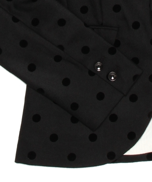 BEAMS BOY（ビームスボーイ）の「BEAMS BOY / フロッキー ドット 3ボタン ジャケット（テーラードジャケット・レディース・ブラック/ネイビー・ONE SIZE）」の18枚目の写真