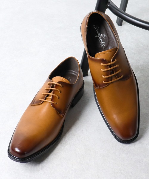 SARABANDE（サラバンド）の「SARABANDE /本革 スクエアトゥ ドレスシューズ (691)（ドレスシューズ・メンズ・その他6/その他14/その他10/その他7/その他19/その他1/その他11/その他4/その他13/その他3/その他2/その他12/その他5/その他16/その他9/その他22/その他28/その他15/その他8/その他25・44/46/39/40/41/43/45/42/48/47/50）」の6枚目の写真
