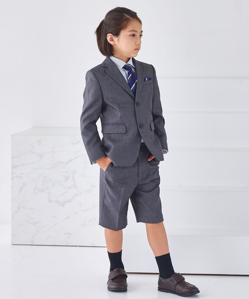 ショパン　レジメンタルタイのベーシックスーツセット キッズ　120cm セール】レジメンタルタイのベーシックスーツセット(キッズ/100～130cm