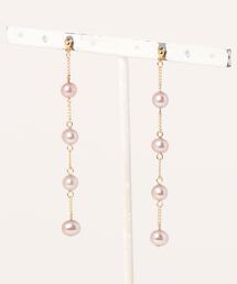 RIGAaccessory | 淡水パールステーションピアス(ピアス(両耳用))