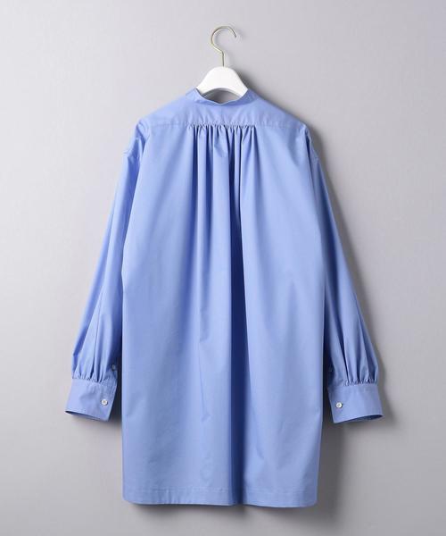 HYKE DENIM BIB FRONT シャツ HYKE（ハイク）の「＜HYKE（ハイク）＞ BIB FRONT シャツ
