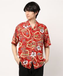 【Royal Hawaiian Creations/ロイヤルハワイアンクリエーションズ】RAYON ALOHA SHIRT (UN)