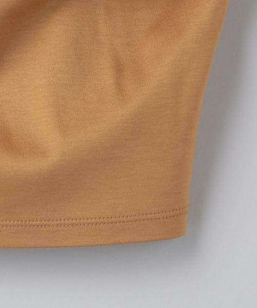 BEAUTY&YOUTH UNITED ARROWS（ビューティーアンドユースユナイテッドアローズ）の「＜ELIN＞BACK CROSS CAMISOLE/キャミソール Ψ（キャミソール・レディース・ベージュ/ブラック・36/38）」の6枚目の写真