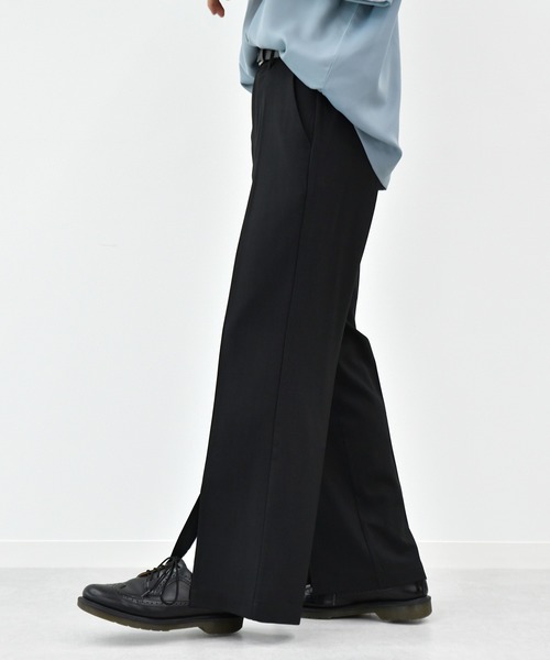 kutir（クティール）の「センタースリットフレアパンツ（その他パンツ・メンズ・ブラック/ダークグリーン/モカ・SMALL/MEDIUM/LARGE）」の10枚目の写真