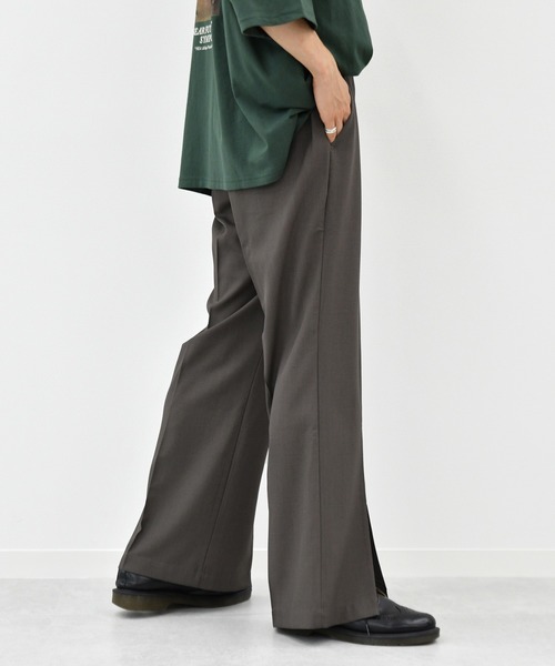 kutir（クティール）の「センタースリットフレアパンツ（その他パンツ・メンズ・ブラック/ダークグリーン/モカ・SMALL/MEDIUM/LARGE）」の21枚目の写真