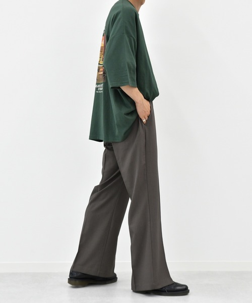 kutir（クティール）の「センタースリットフレアパンツ（その他パンツ・メンズ・ブラック/ダークグリーン/モカ・SMALL/MEDIUM/LARGE）」の18枚目の写真