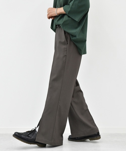 kutir（クティール）の「センタースリットフレアパンツ（その他パンツ・メンズ・ブラック/ダークグリーン/モカ・SMALL/MEDIUM/LARGE）」の4枚目の写真