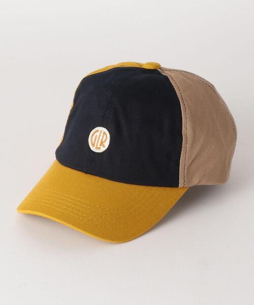 green label relaxing(グリーンレーベルリラクシング)の「GLR クレイジーキャップ(キャップ・キッズ・ベージュ/イエロー・52-56cm)」の1枚目の写真